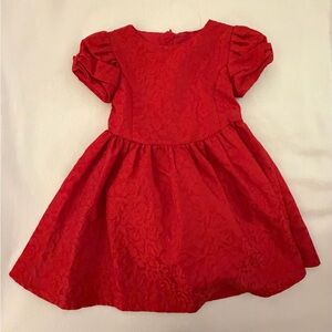 Abel & Lula Red Rose Dress